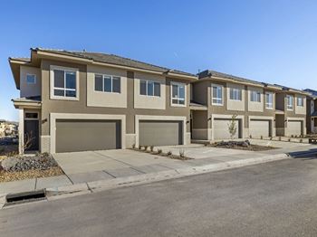 townhomes with double car garages at Desert Sage Townhomes, Hurricane, UT, 84737